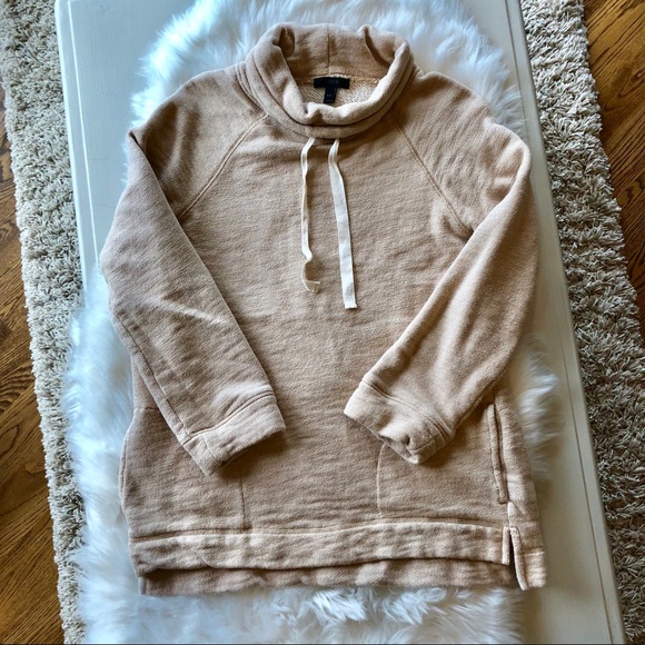 J.Crew Turtleneck Tunic Sweatshirt - Picture 3 of 3